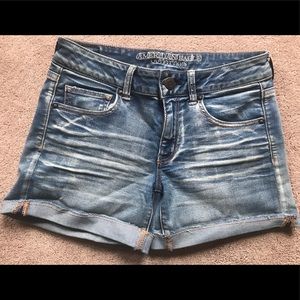 AEO Midi Jean Shorts